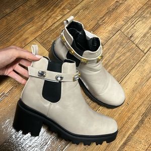 Rhinestone Nicole Miller Boots. Worn once!